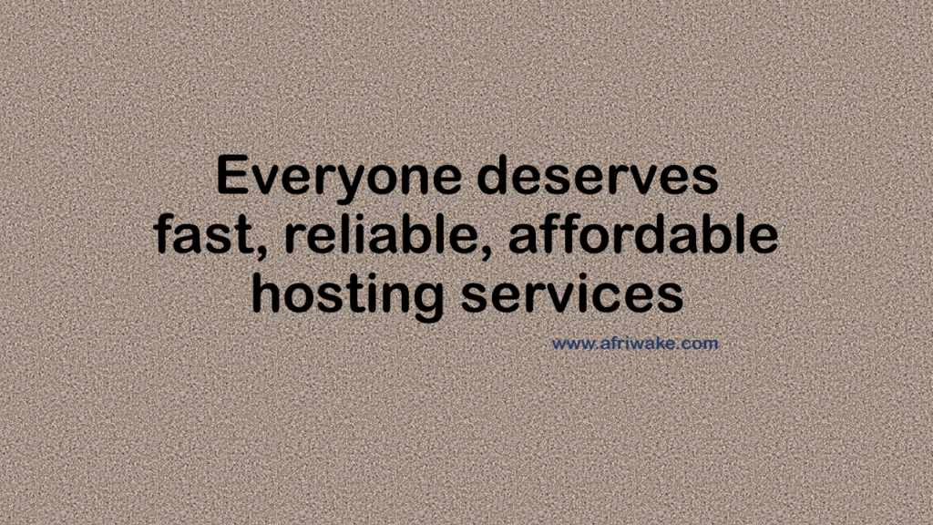 Web hosting services in Kigali, Rwanda